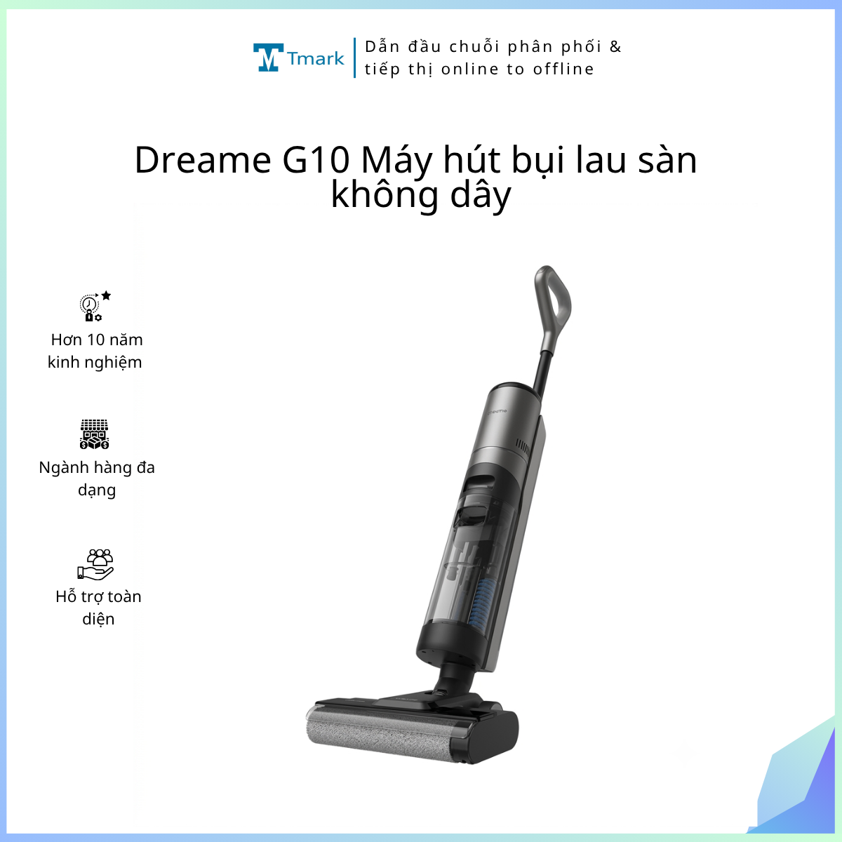 Dreame-G10-May-hut-bui-lau-san-khong-day Dreame G10 Máy hút bụi lau sàn không dây - Ảnh 1