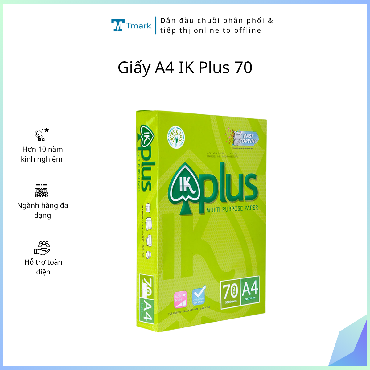 Giay-A4-IK-Plus-70 Giấy A4 IK Plus 70 - Ảnh 1