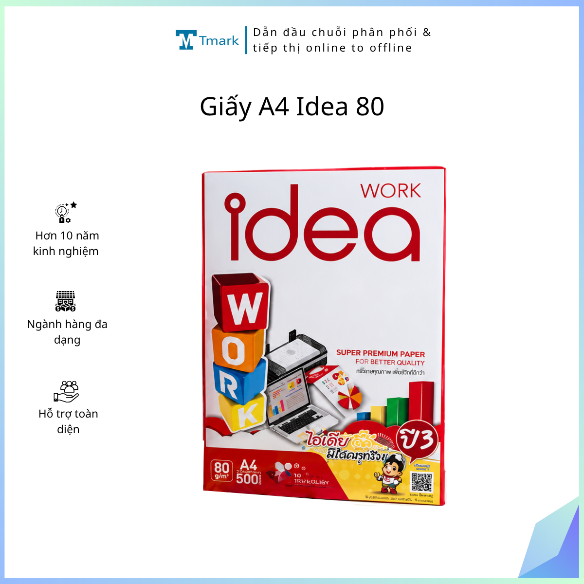 Giay-A4-Idea-80 Giấy A4 Idea 80 - Ảnh 1