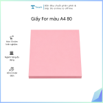 Giấy For màu A4 80