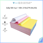 Giấy liên tục 1 liên 210x279 (A4,A5)