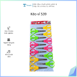 Kéo vỉ 539 (Vỉ 12 cái)