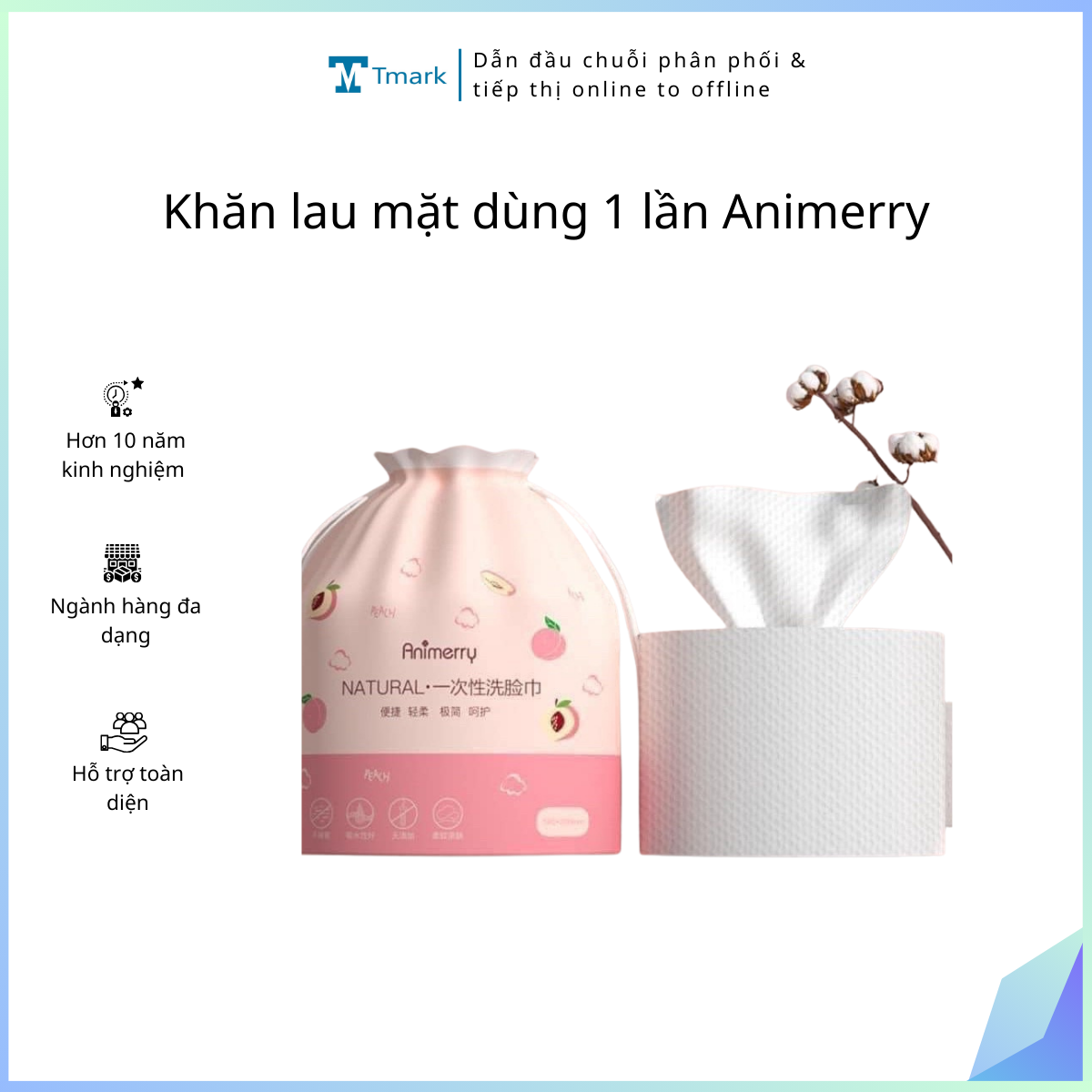 Khan-Lau-Mat-Dung-1-Lan-Animerry-Tmark-Tien-Loi-Kien-120-tui-_KLM1LANI Khăn Lau Mặt Dùng 1 Lần Animerry Tmark Tiện Lợi (Kiện 120 túi) - Ảnh 1