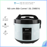 Nồi cơm điện Comet 1.8L CM8016 (Kiện 4 cái)