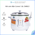 Nồi cơm điện Comet 1.8L CM8021 (Kiện 4 cái)