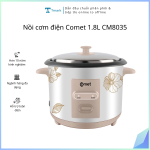 Nồi cơm điện Comet 1.8L CM8035 (Kiện 4 cái)