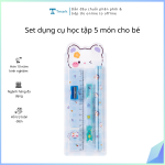 Set dụng cụ học tập 5 món cho bé (kiện 600 set)