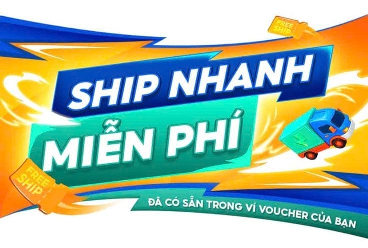 hỗ trợ miễn phí chi phí vận chuyển shopee