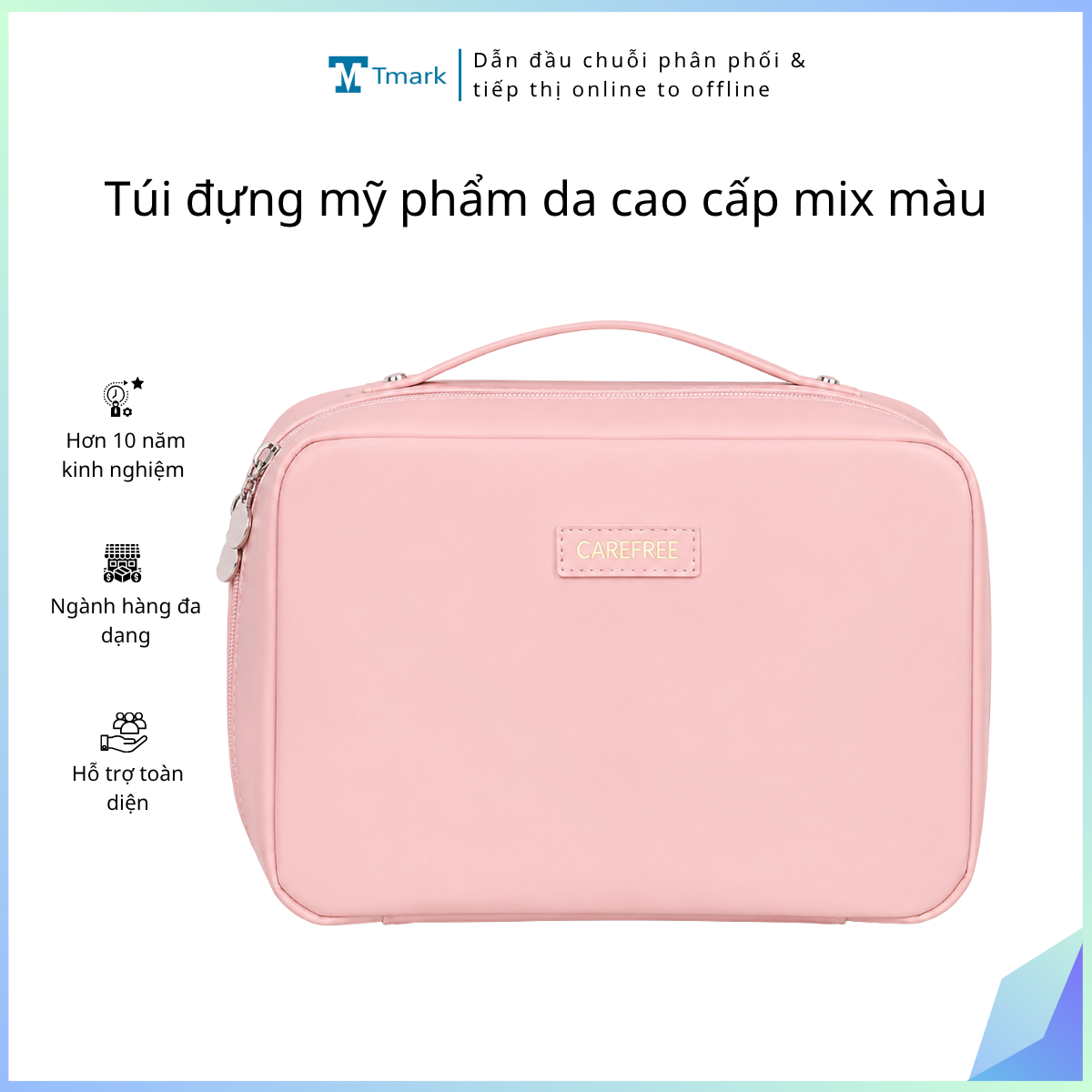 Tui-dung-my-pham-da-cao-cap-mix-mau-Kien-20-cai-1 Túi đựng mỹ phẩm da cao cấp mix màu (Kiện 20 cái) - Ảnh 1