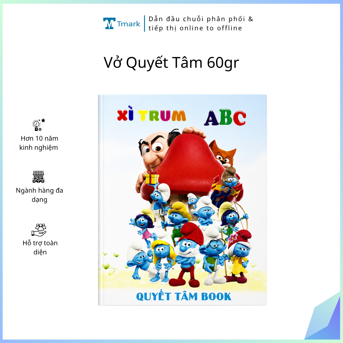 Vo-Quyet-Tam-60gr-96tr-th100q-200tr-th50q- Vở Quyết Tâm 60gr (96tr/th100q) (200tr/th50q) - Ảnh 1