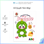 Vở Quyết Tâm 80gr (96tr/th100q) (200tr/th50q)