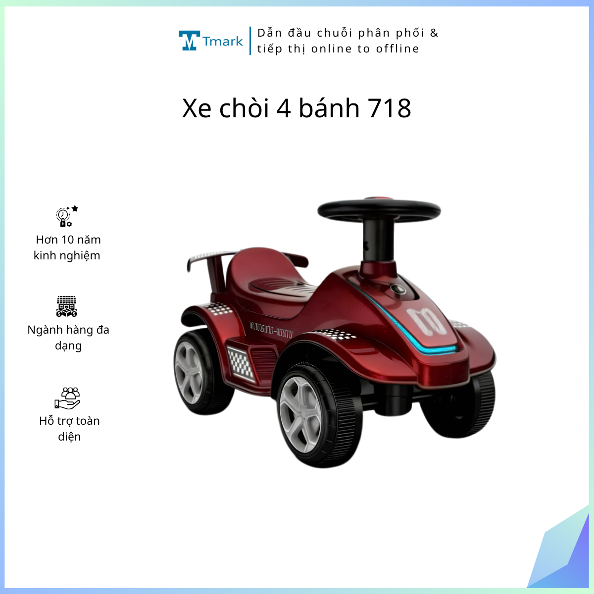 Xe-choi-4-banh-718-Kien-10-cai- Xe chòi 4 bánh 718 (Kiện 10 cái) - Ảnh 1