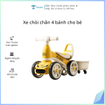 Xe chòi chân 4 bánh cho bé ( Kiện 8 chiếc)