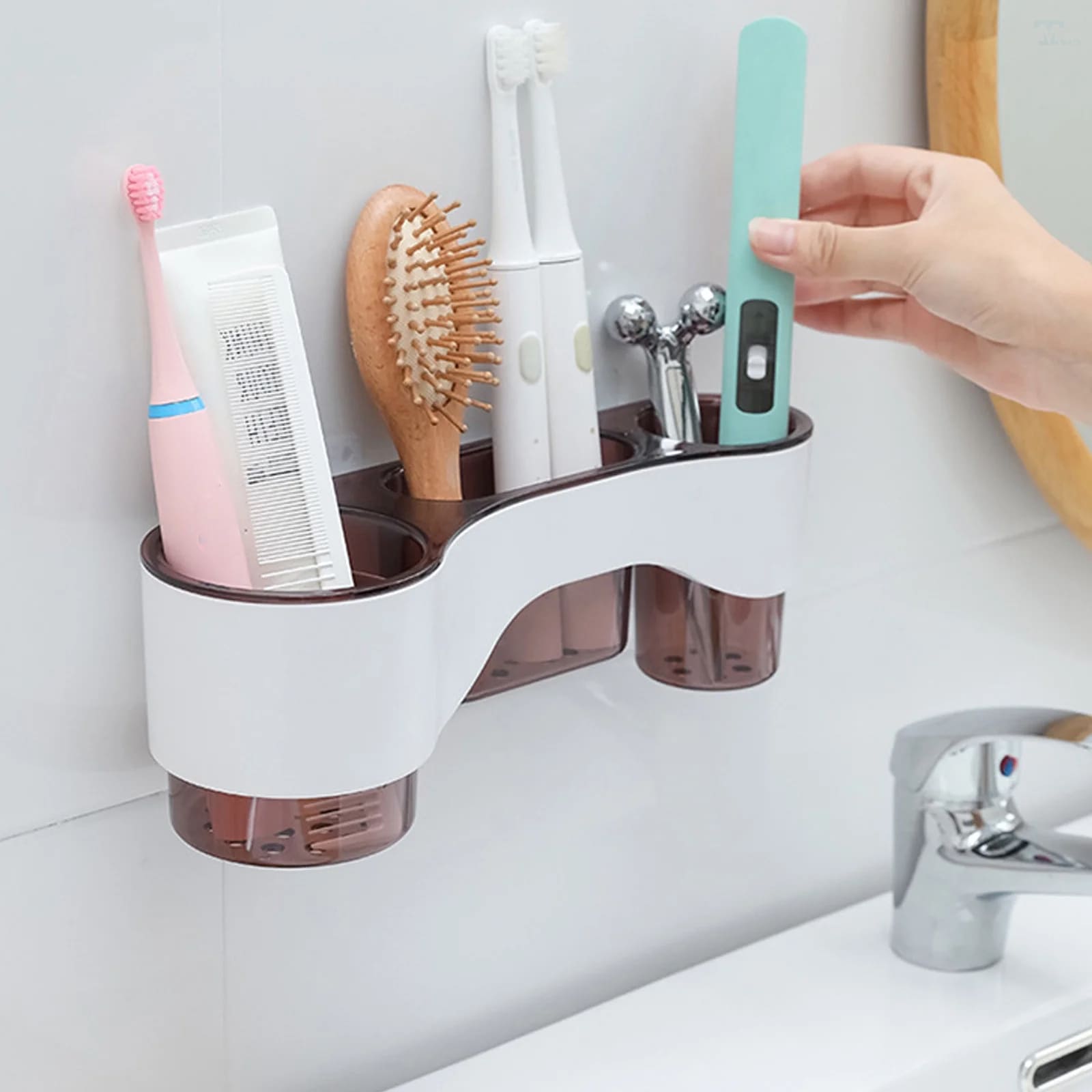 giá treo bàn chải đánh răng