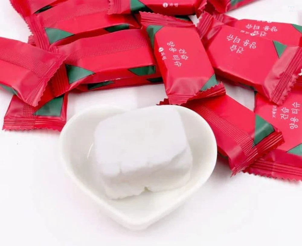 khăn nén hàn quốc