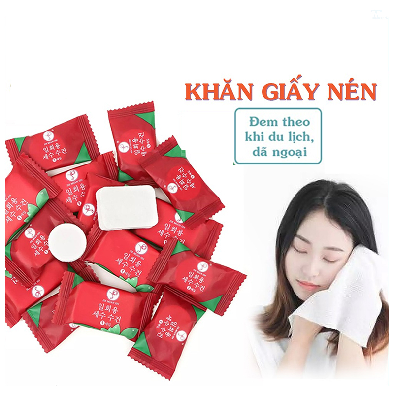 khăn nén hàn quốc