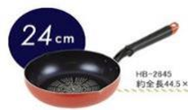 [Hàng Nhật] Chảo chống dính mặt đá kim cương Pearl 24cm dùng được bếp từ Tmark (Kiện 10 cái)