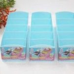 [Hàng Nhật] Hộp đựng tất, đồ lót 5 ngăn màu xanh Tmark (Kiện 6 cái)