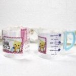 [Hàng Nhật] Ca đong chia vạch hình thú 300ml Tmark (Kiện 12 cái)