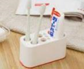 [Hàng Nhật] Giá cắm bàn chải kem đánh răng Sanada (màu trắng) Tmark (Kiện 10 cái)