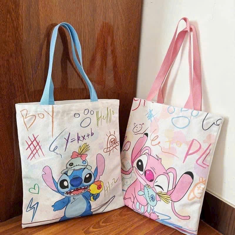 20241125_siokDWFSGJ Túi tote vải stick hoạt hình - Ảnh 1