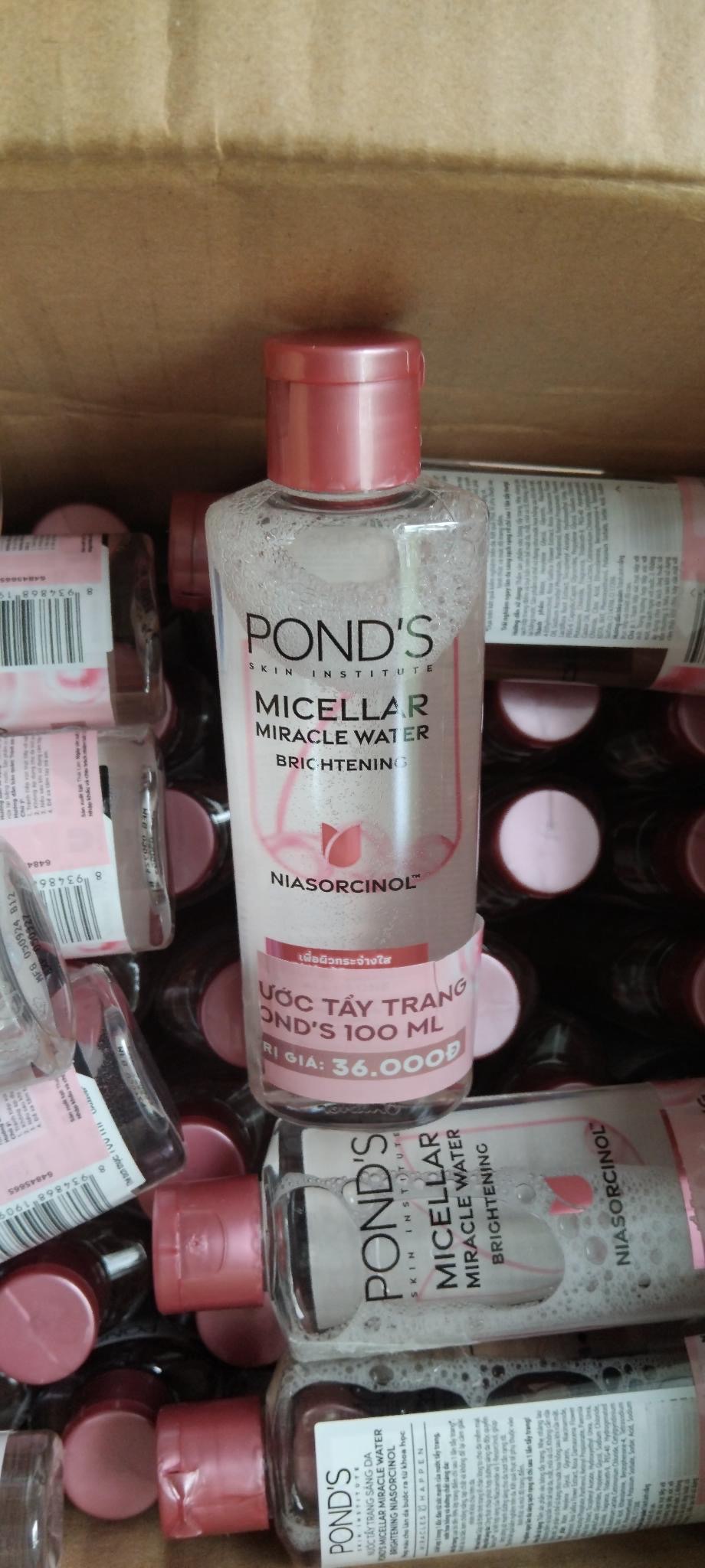 20241207_OrQvDS7e3J Nước tẩy trang làm sáng da Pond's Brightening Micellar Water Vitamin 100ml Tmark - Ảnh 1