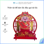 Thần tài để bàn lắc đầu gọi tài Lộc Tmark (Kiện 100c)