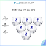 Bộ Ly thuỷ tinh quà tặng
