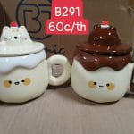 Ly sứ uống nước hình động vật (Kiện 60 cái)