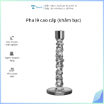Pha lê cao cấp (khảm bạc)