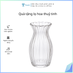 Quà tặng lọ hoa thuỷ tinh