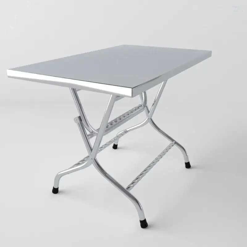 bàn gấp inox
