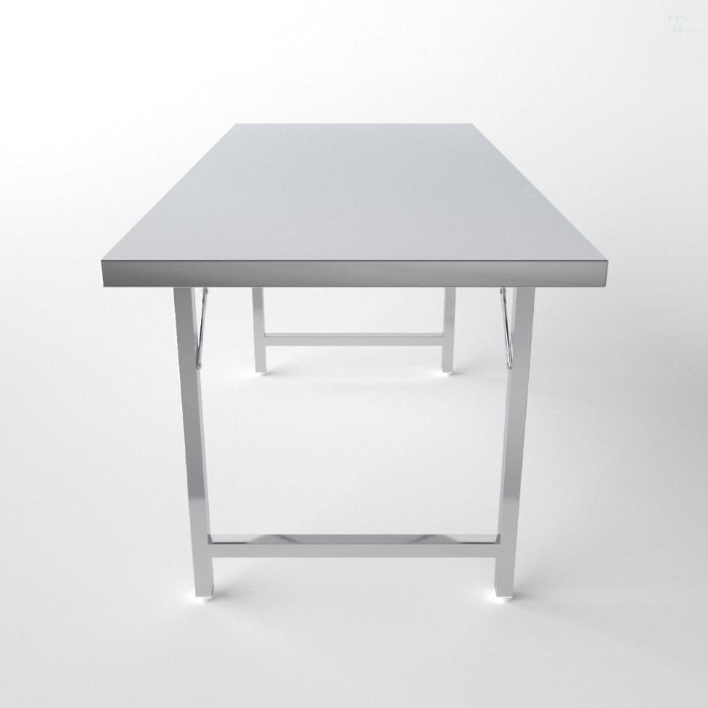 bàn gấp inox