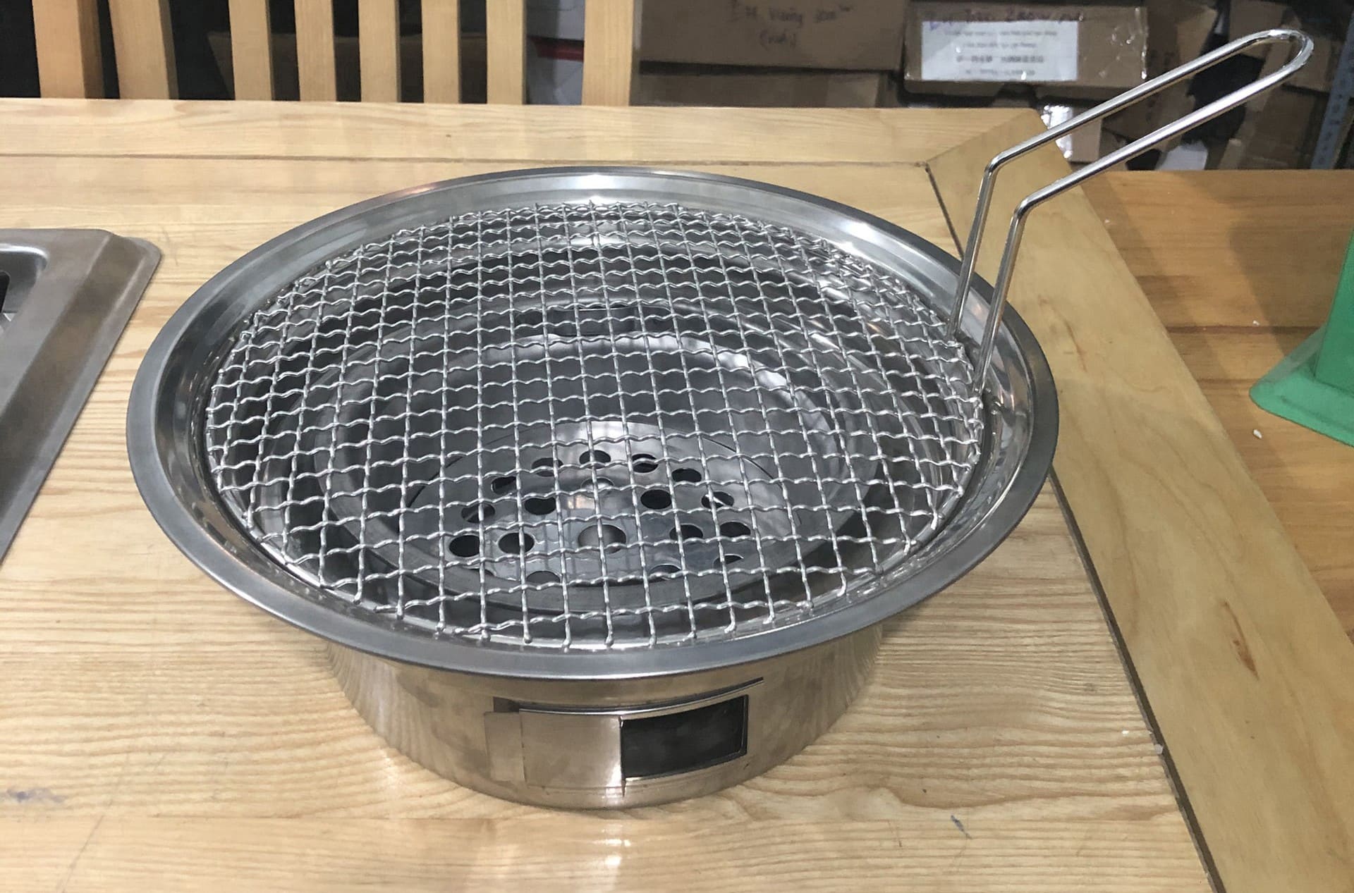 bếp nướng than inox 304