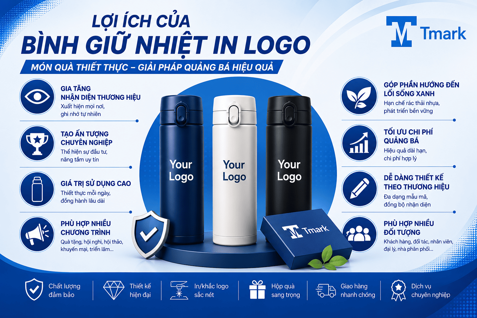 bình giữ nhiệt in logo
