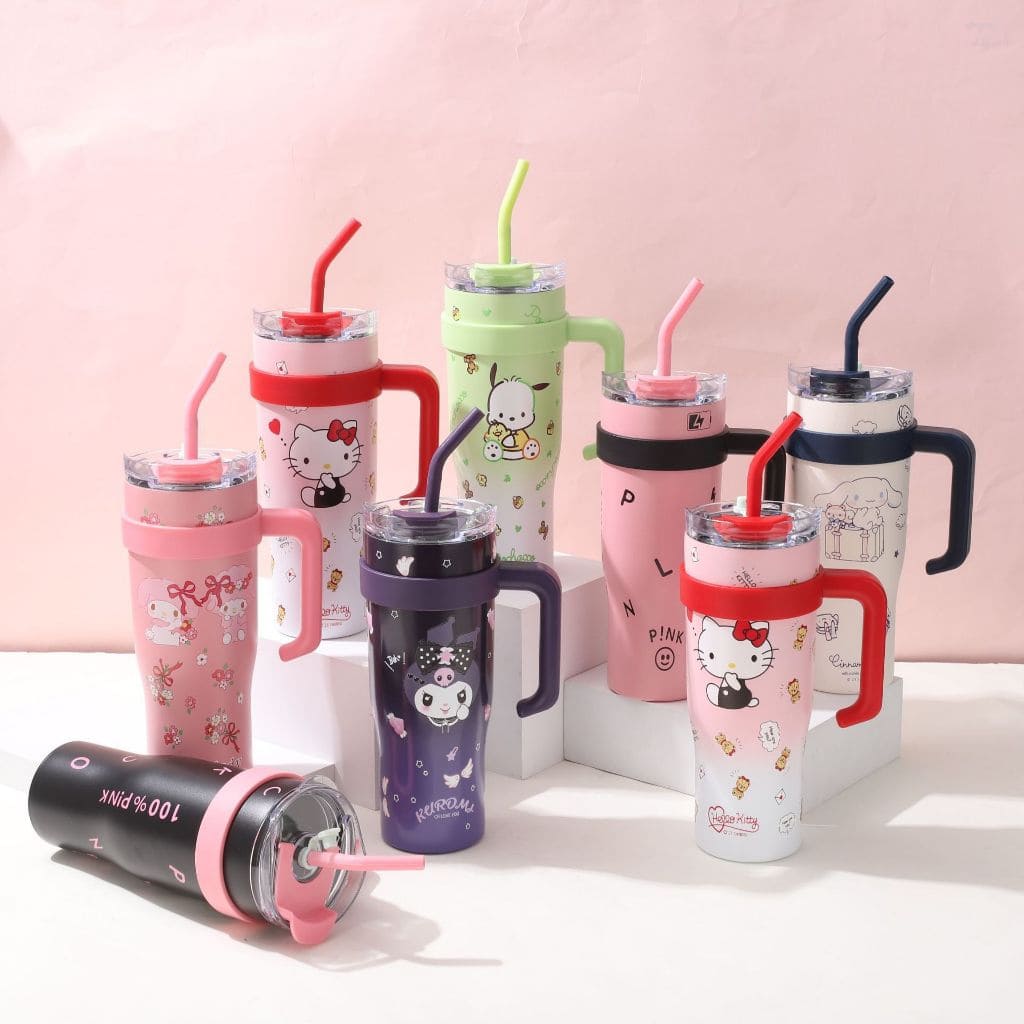 bình nước giữ nhiệt cute