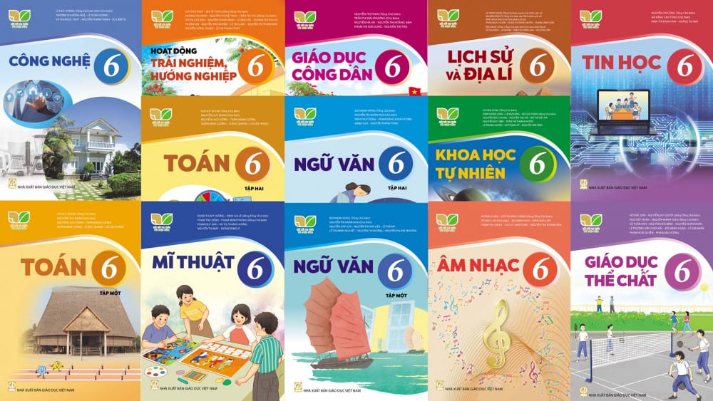 bộ đồ dùng học tập lớp 6