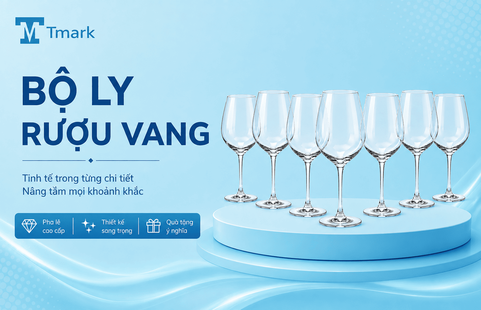 bộ ly rượu vang