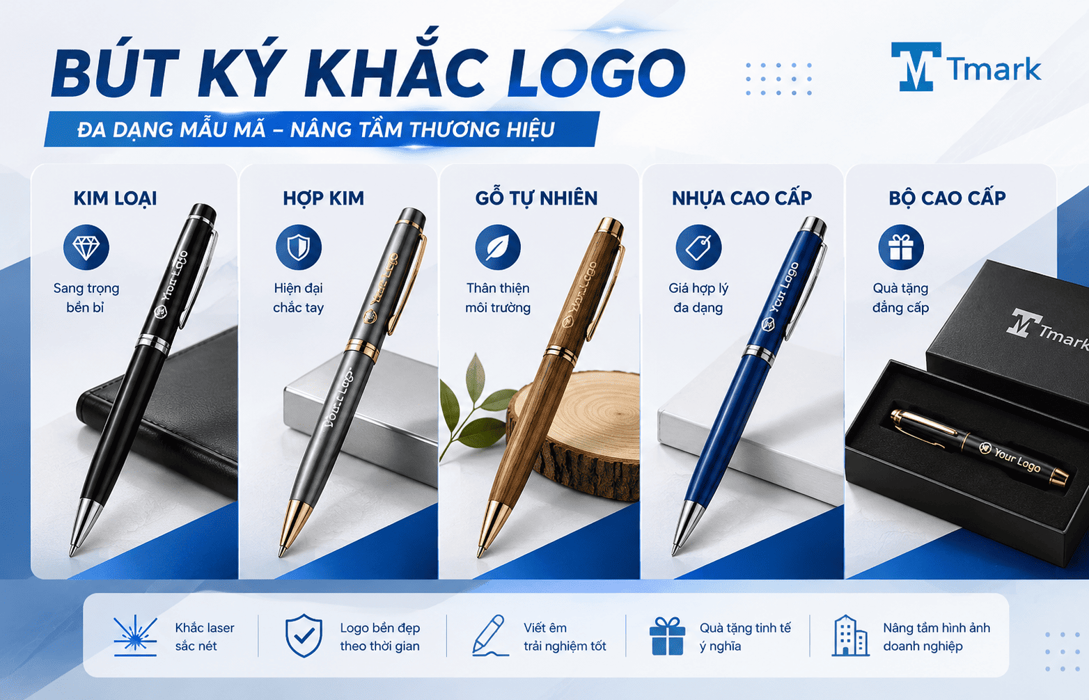 bút ký khắc logo