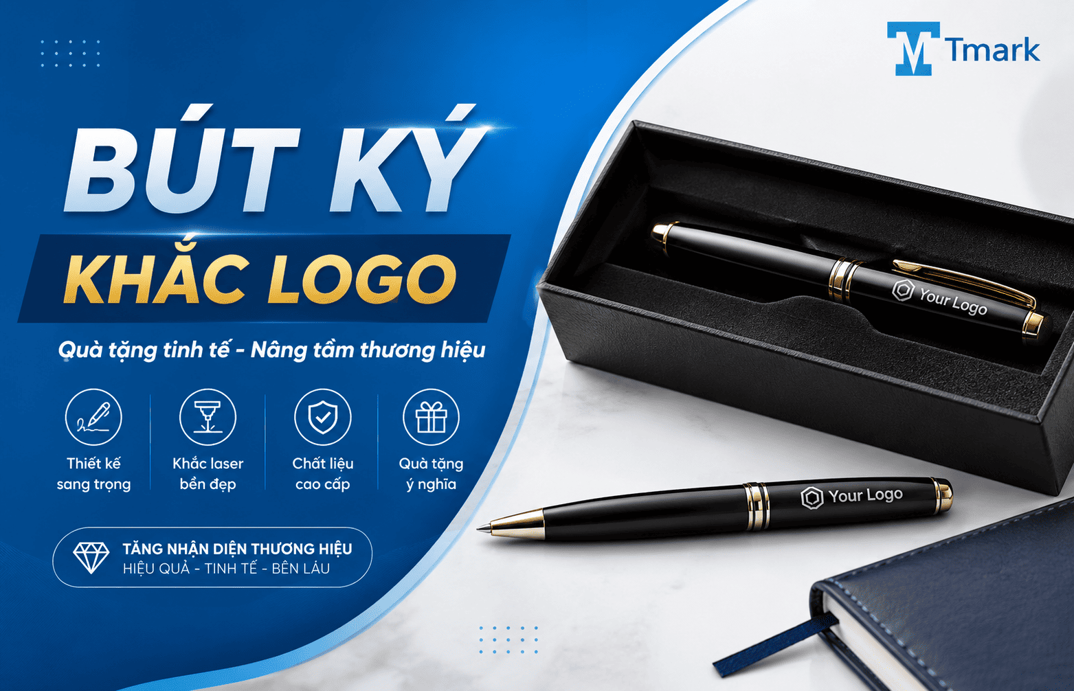 bút ký khắc logo
