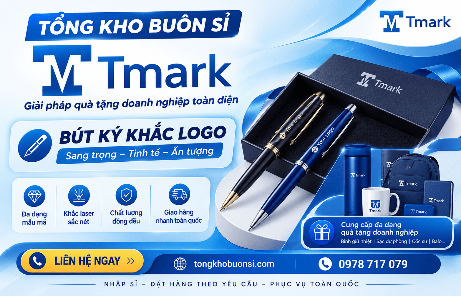 bút ký khắc logo