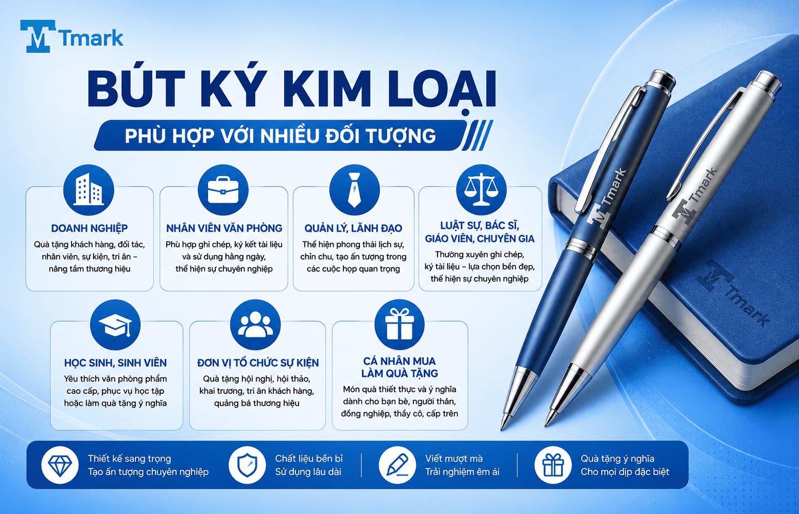 bút ký kim loại