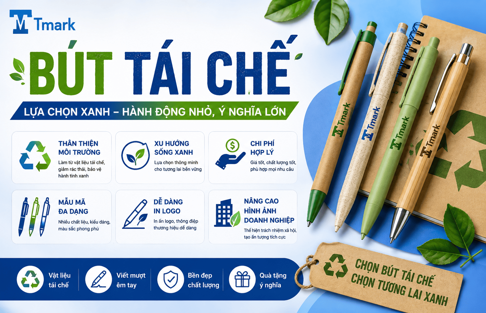 bút tái chế