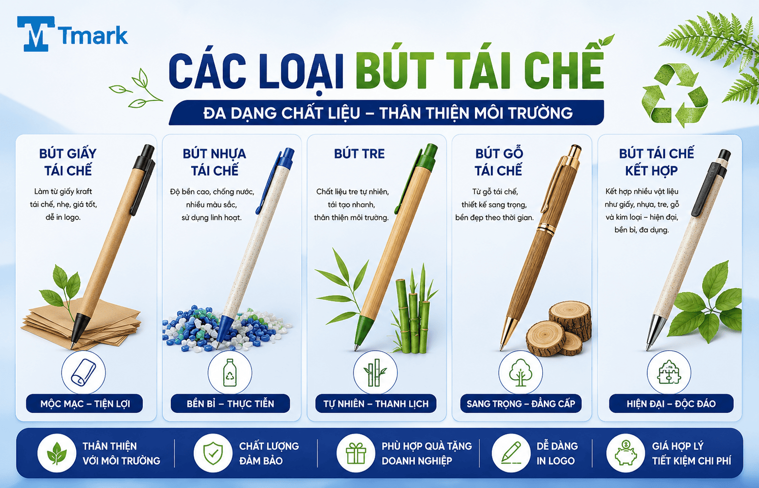 bút tái chế