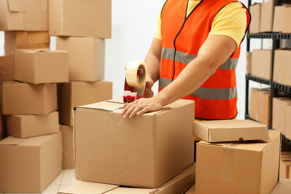 cách gói hàng gửi bưu điện