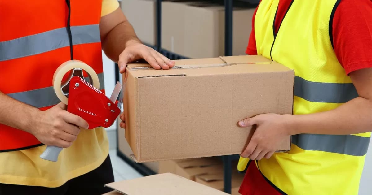 cách gói hàng gửi bưu điện