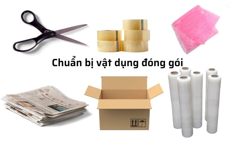 cách gói hàng gửi bưu điện