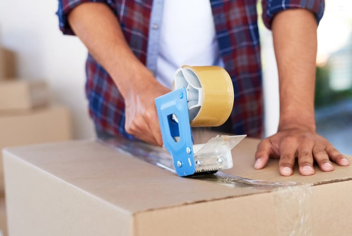 cách gói hàng gửi bưu điện