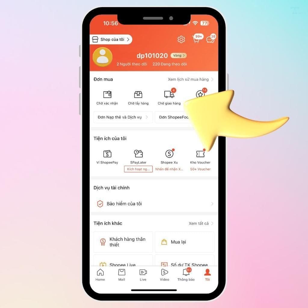 điểm mạnh của shopee