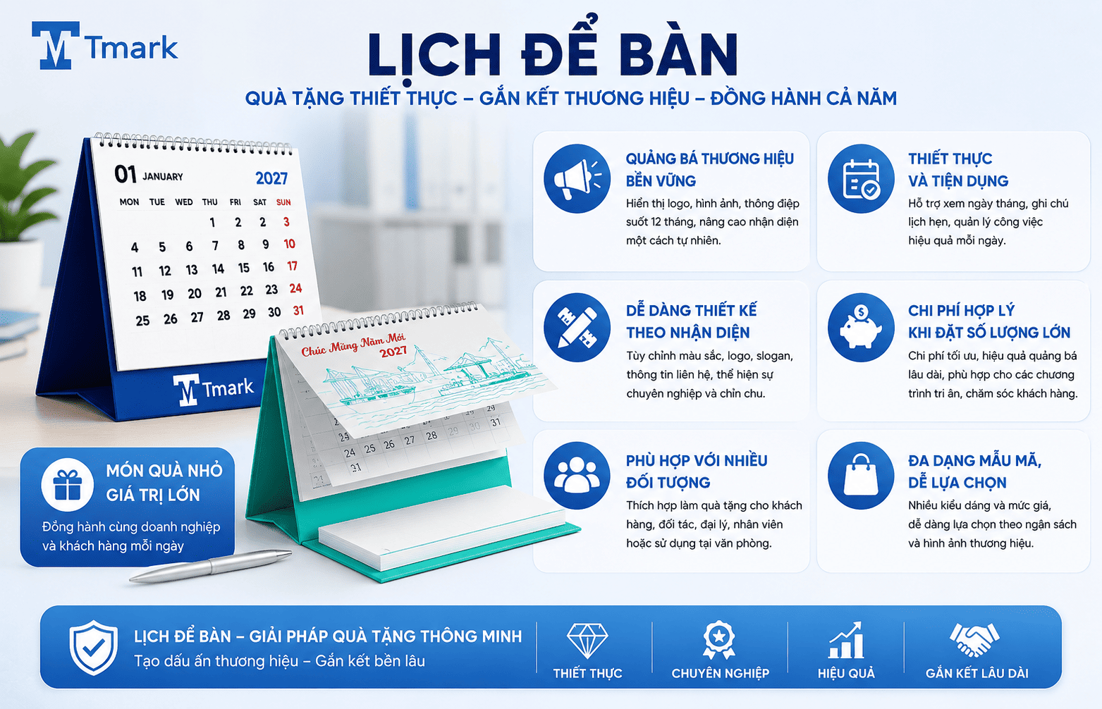 lịch để bàn